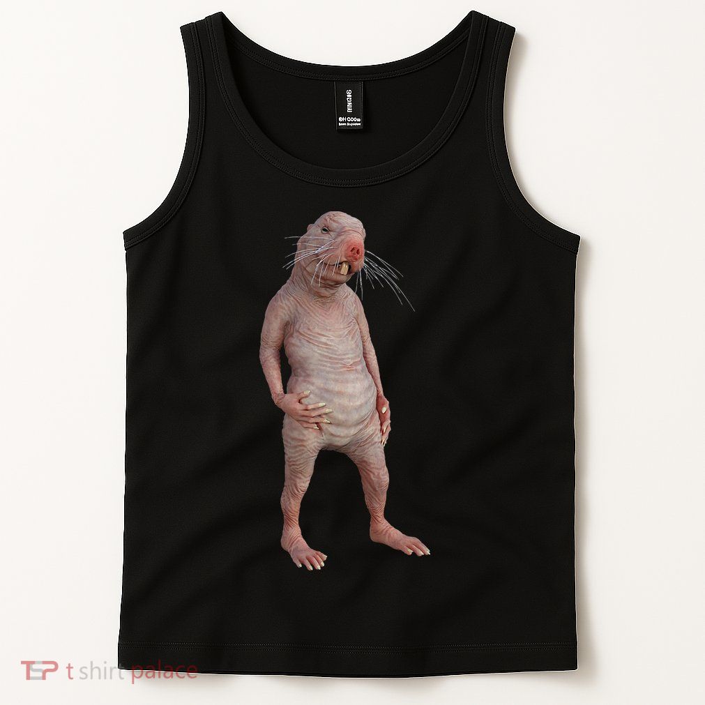 Naked Mole Rat Zookeeper Safari Animal Lover Mole Rat Tank Top