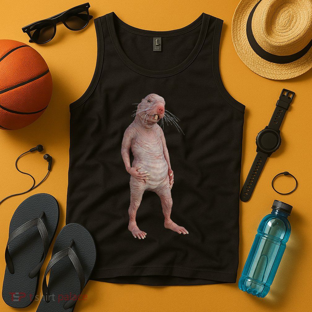 Naked Mole Rat Zookeeper Safari Animal Lover Mole Rat Tank Top