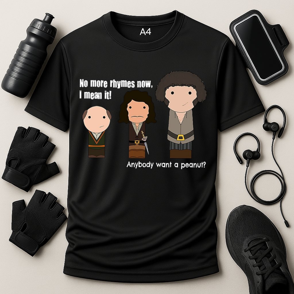 No More Rhymes Now I Mean It Anyone Want A Peanut? Performance Shirt