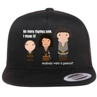 No More Rhymes Now I Mean It Anyone Want A Peanut? Flat Bill Trucker Hat