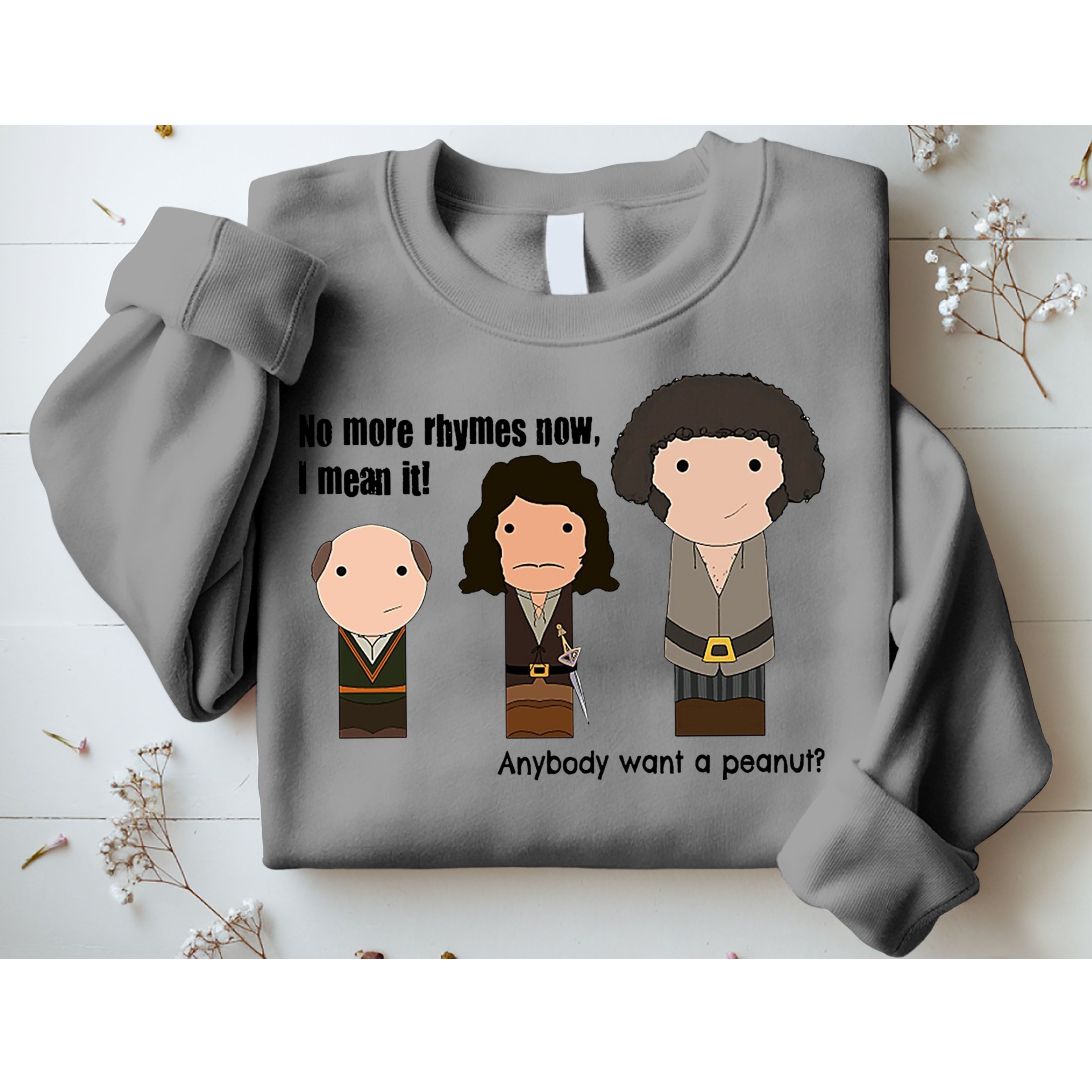 No More Rhymes Now I Mean It Anyone Want A Peanut? Sweatshirt