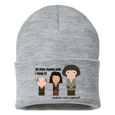 No More Rhymes Now I Mean It Anyone Want A Peanut? Sustainable Knit Beanie