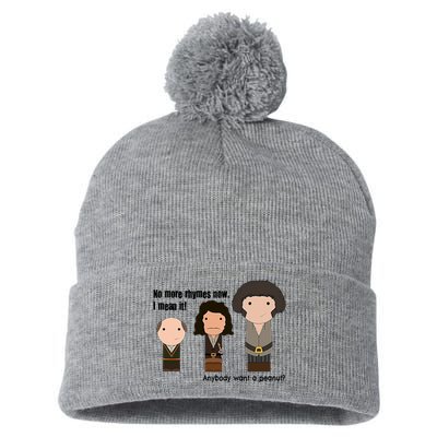 No More Rhymes Now I Mean It Anyone Want A Peanut? Pom Pom 12in Knit Beanie