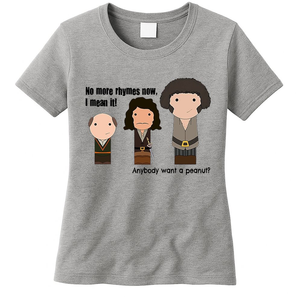 No More Rhymes Now I Mean It Anyone Want A Peanut? Womens T-Shirt