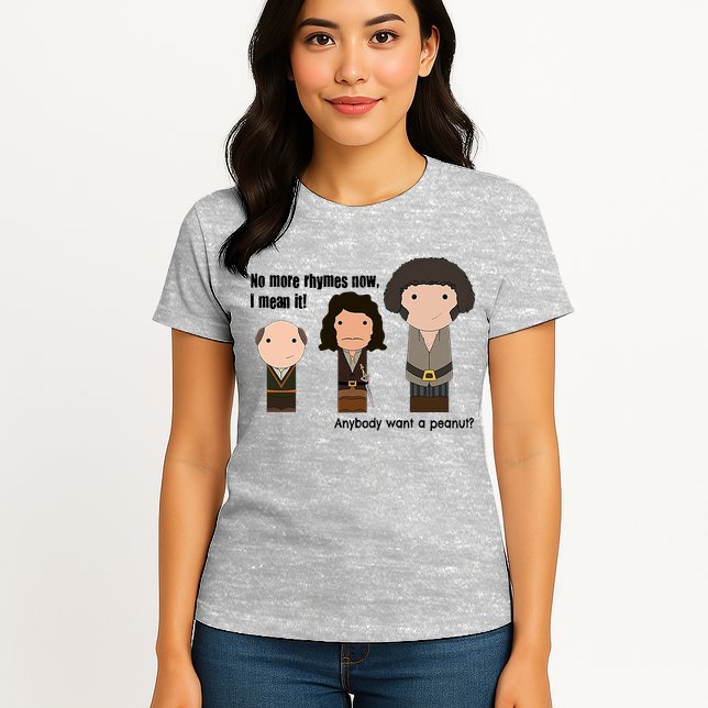 No More Rhymes Now I Mean It Anyone Want A Peanut? Womens T-Shirt