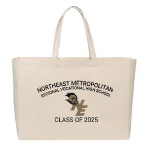 Northeast Metropolitan Regional Vocational High School Class Of 2025 Cotton Canvas Jumbo Tote