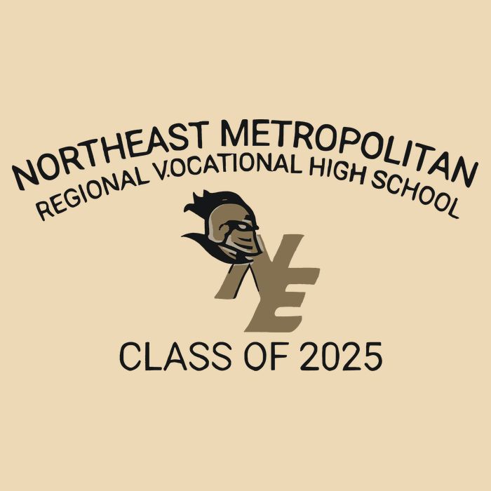 Northeast Metropolitan Regional Vocational High School Class Of 2025 Drawstring Bag