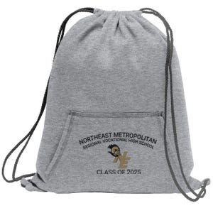 Northeast Metropolitan Regional Vocational High School Class Of 2025 Sweatshirt Cinch Pack Bag