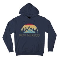 New Mexico Retro Vintage Mountains Nature Hiking Sh Hoodie