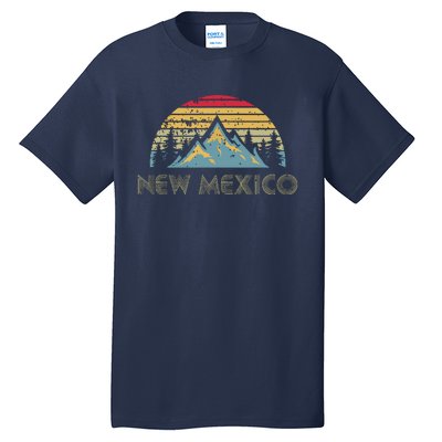 New Mexico Retro Vintage Mountains Nature Hiking Sh Tall T-Shirt