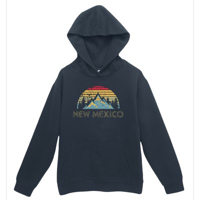 New Mexico Retro Vintage Mountains Nature Hiking Sh Urban Pullover Hoodie