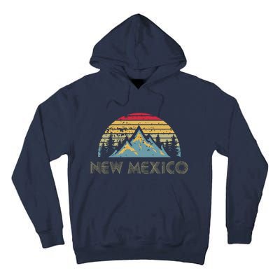 New Mexico Retro Vintage Mountains Nature Hiking Sh Tall Hoodie