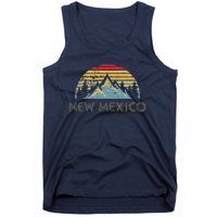 New Mexico Retro Vintage Mountains Nature Hiking Sh Tank Top