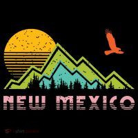New Mexico Retro Vintage Throwback And Gift Tank Top