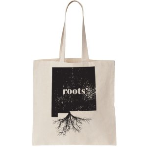 New Mexico Roots State Map Home Love Pride Gift Tote Bag