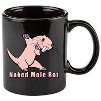 Naked Mole Rat With Life 11oz C Handle Ceramic Mug