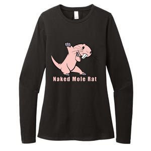 Naked Mole Rat With Life Womens CVC Long Sleeve Shirt