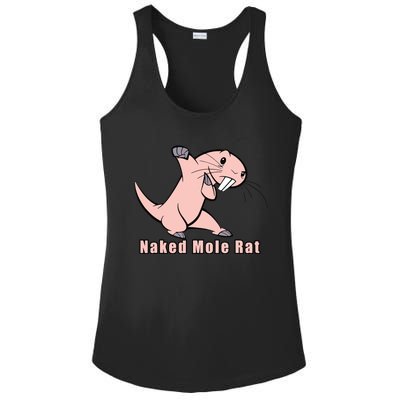 Naked Mole Rat With Life Ladies PosiCharge Competitor Racerback Tank