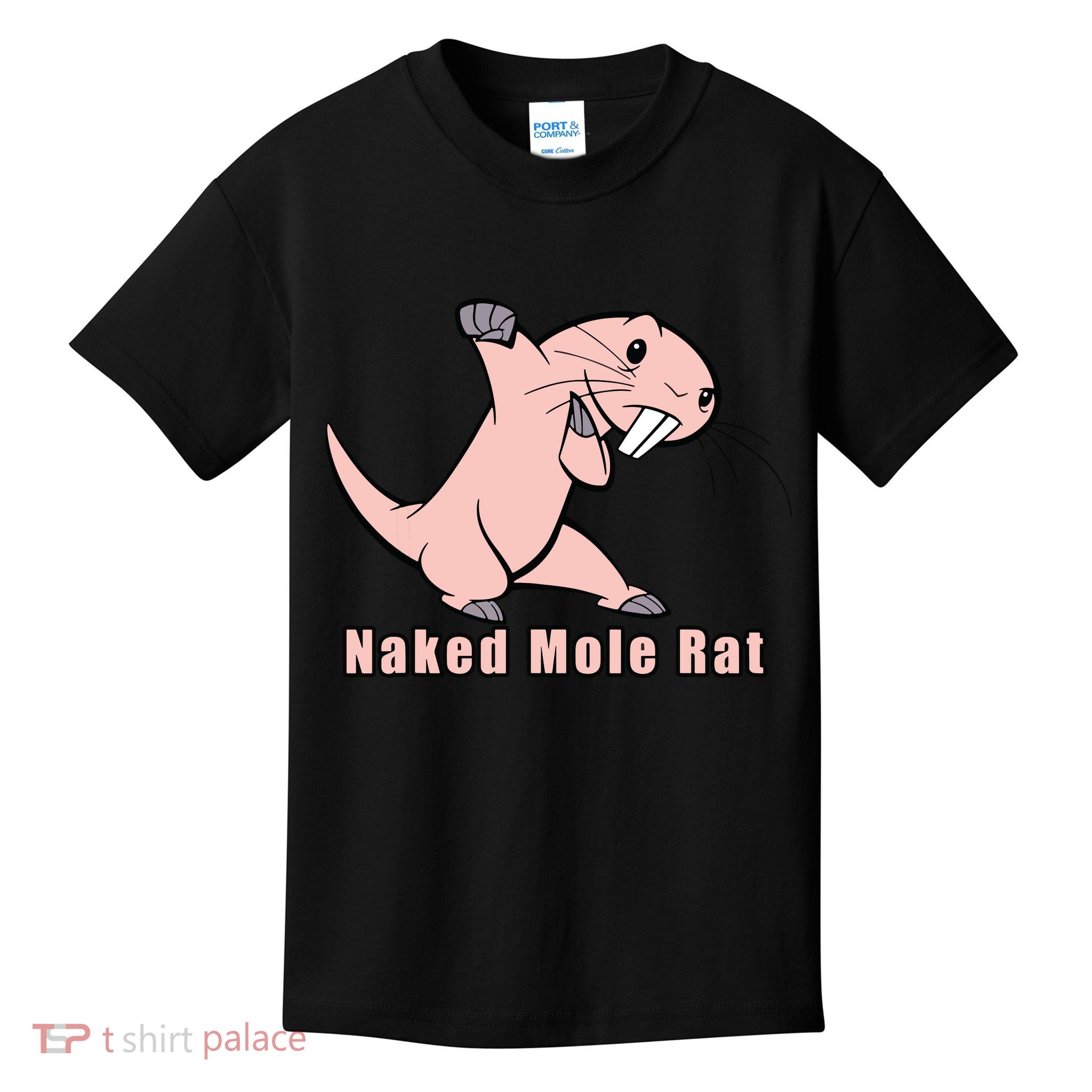 Naked Mole Rat With Life Kids T-Shirt
