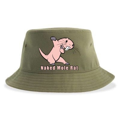 Naked Mole Rat With Life Sustainable Bucket Hat