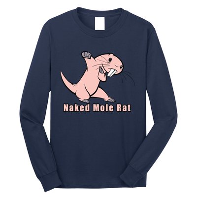 Naked Mole Rat With Life Long Sleeve Shirt