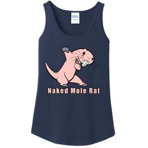 Naked Mole Rat With Life Ladies Essential Tank