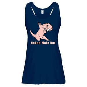 Naked Mole Rat With Life Ladies Essential Flowy Tank