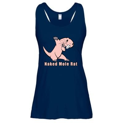 Naked Mole Rat With Life Ladies Essential Flowy Tank