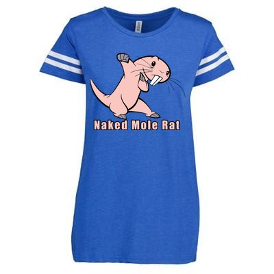 Naked Mole Rat With Life Enza Ladies Jersey Football T-Shirt