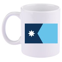 New Minnesota State Flag 11oz C Handle Ceramic Mug