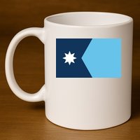 New Minnesota State Flag 11oz C Handle Ceramic Mug
