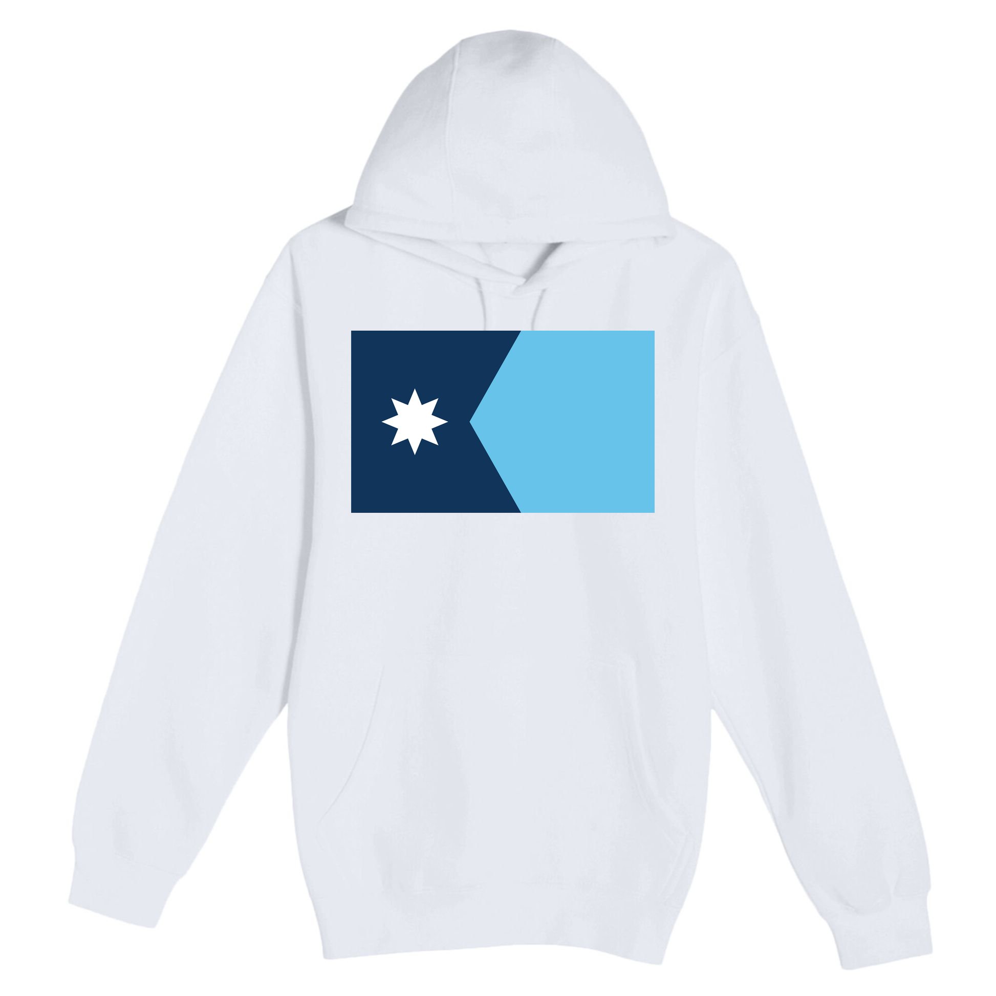 New Minnesota State Flag Premium Pullover Hoodie