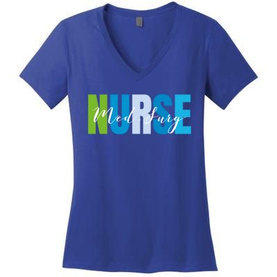 National Med Surg Nurse Medical Surgical Nurse Appreciation Gift Women's V-Neck T-Shirt