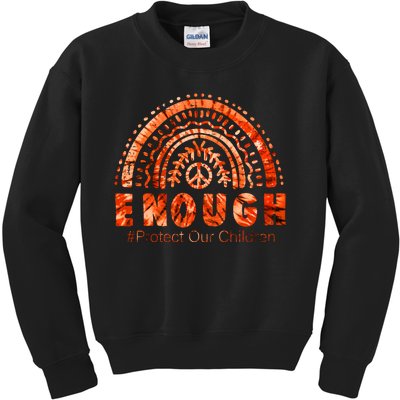 No More Silence End Gun Violence Awareness Month We Wear Orange Kids Sweatshirt