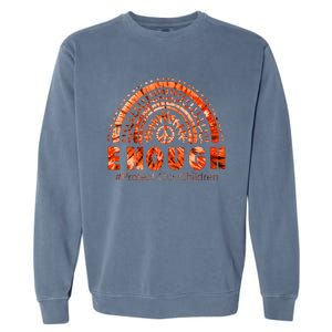 No More Silence End Gun Violence Awareness Month We Wear Orange Garment-Dyed Sweatshirt