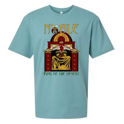 Noble Mystic Shrine King of the desert Shriner Father's Day Sueded Cloud Jersey T-Shirt