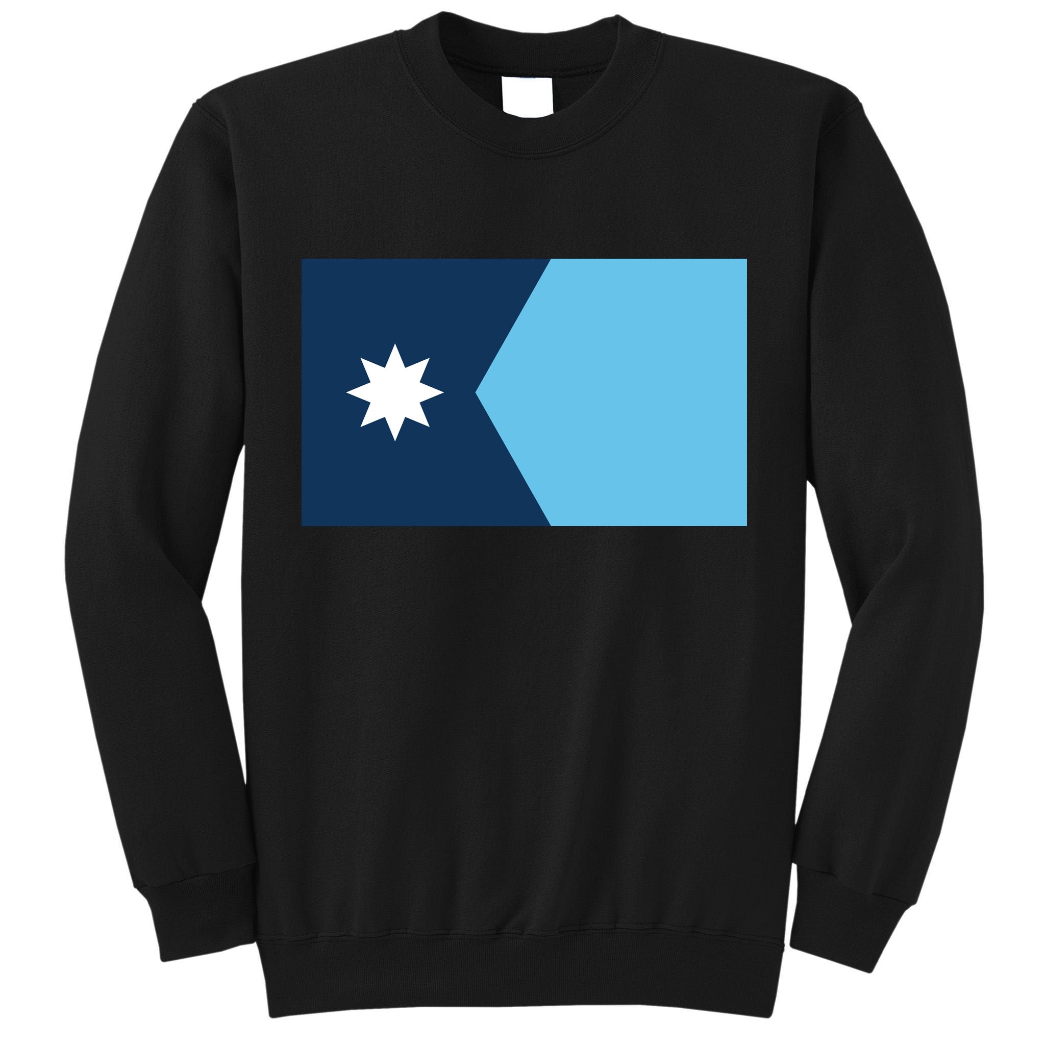 New Minnesota State Flag // 2024 Flag North Star Tall Sweatshirt