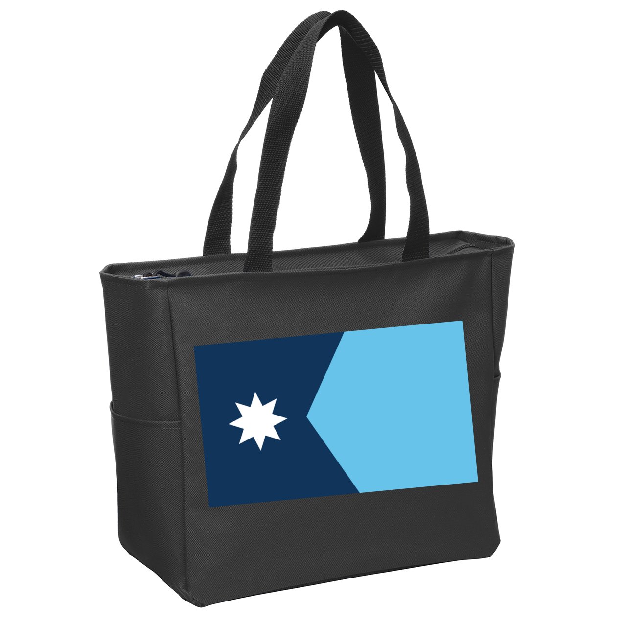New Minnesota State Flag // 2024 Flag North Star Zip Tote Bag