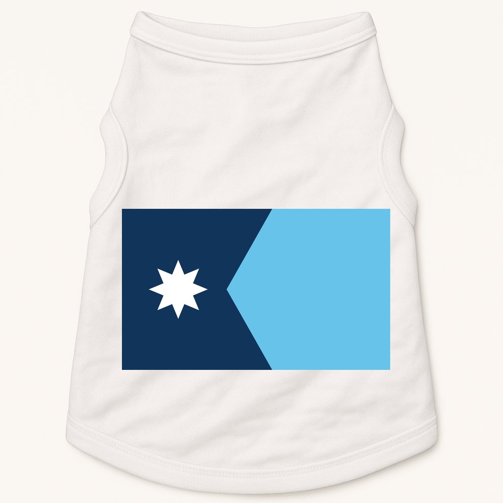 New Minnesota State Flag // 2024 Flag North Star Doggie Tank