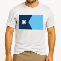 New Minnesota State Flag // 2024 Flag North Star Cooling Performance Crew T-Shirt