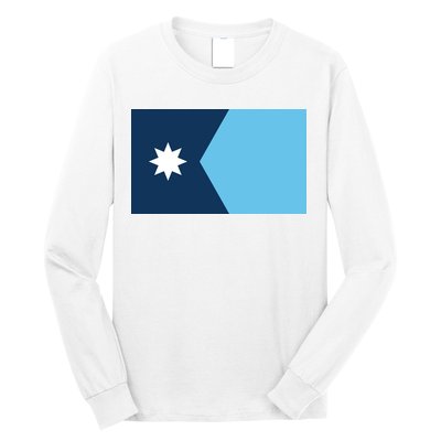 New Minnesota State Flag // 2024 Flag North Star Long Sleeve Shirt