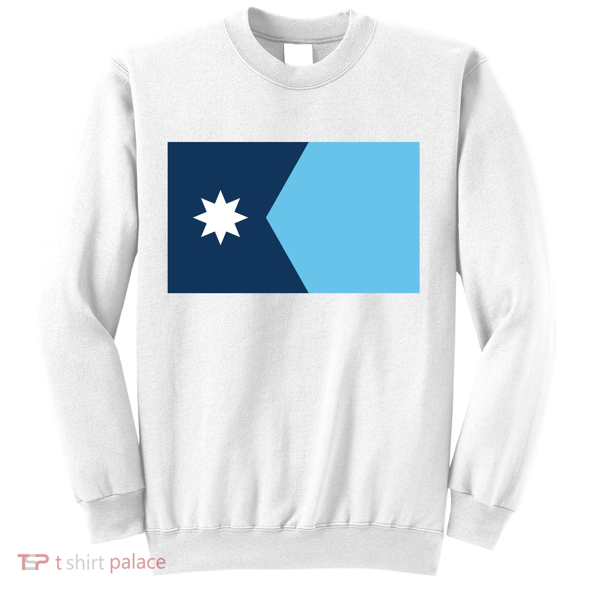 New Minnesota State Flag // 2024 Flag North Star Sweatshirt