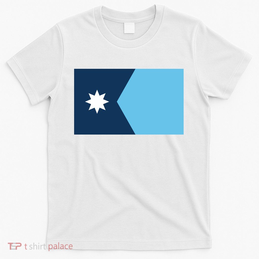 New Minnesota State Flag // 2024 Flag North Star T-Shirt