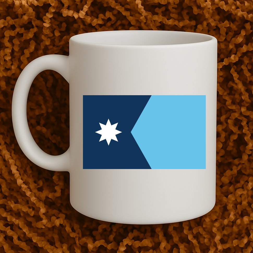 New Minnesota State Flag // 2024 Flag North Star Mug