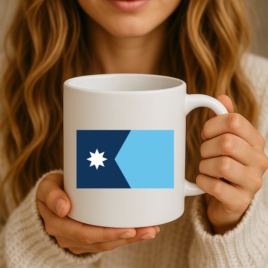 New Minnesota State Flag // 2024 Flag North Star Mug