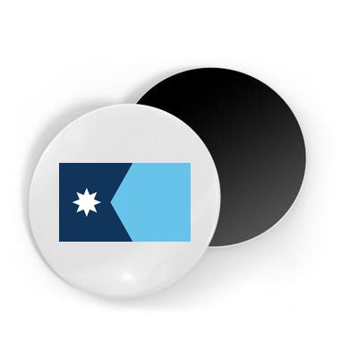 New Minnesota State Flag // 2024 Flag North Star Magnet