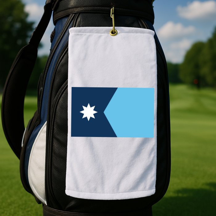 New Minnesota State Flag // 2024 Flag North Star Golf Towel