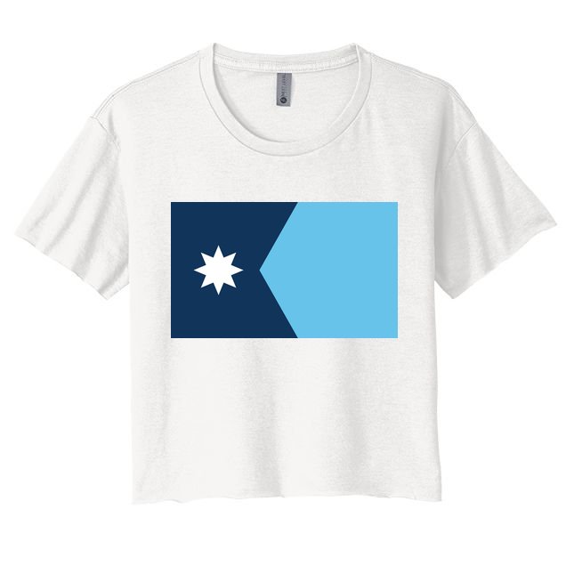 New Minnesota State Flag // 2024 Flag North Star Crop Top