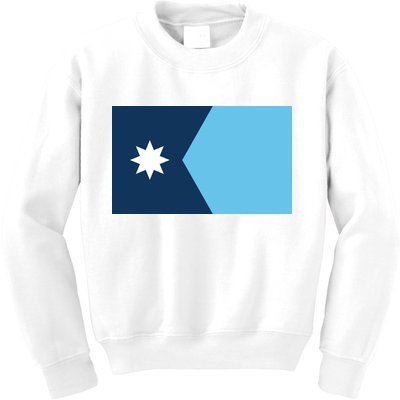 New Minnesota State Flag // 2024 Flag North Star Kids Sweatshirt