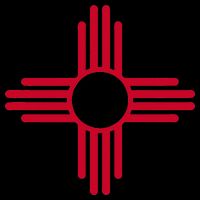 NEW MEXICO STATE FLAG ZIA SUN SYMBOL ALBUQUERQUE SANTA FE Impact Tech Backpack